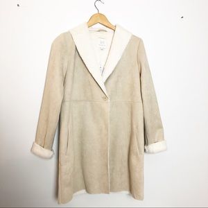 Gentle Fawn Collection faux shearling coat